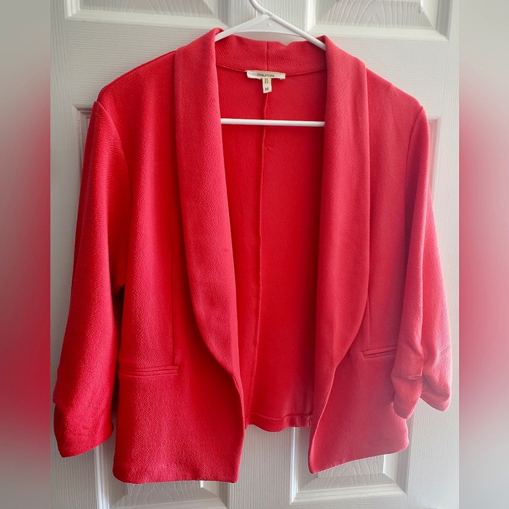 Maurices Open Fromt Cropped Blazer